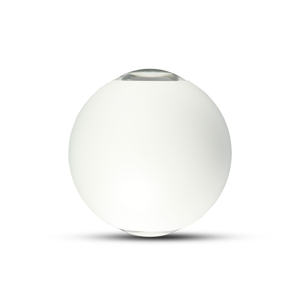 4W Lampa ścienna LED / Barwa:4000K / Obudowa: Biała