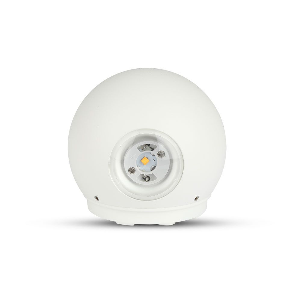 4W Lampa ścienna LED / Barwa:4000K / Obudowa: Biała