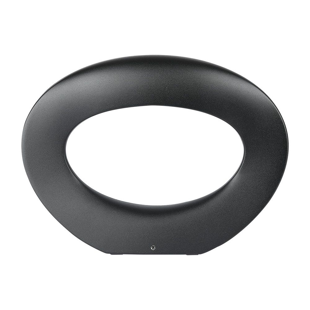 9W Lampa ścienna LED / Barwa:3000K / Obudowa: Czarna