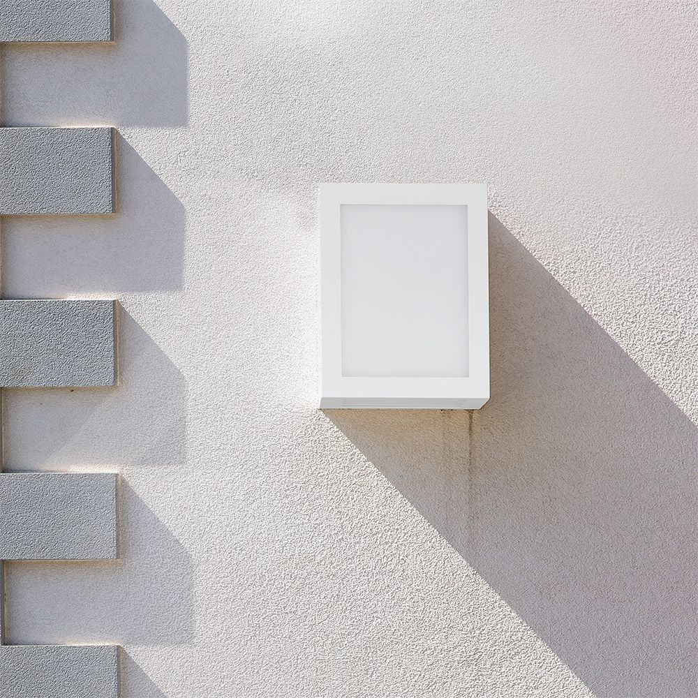 12W Lampa ścienna LED / Barwa:3000K / Obudowa: Biała