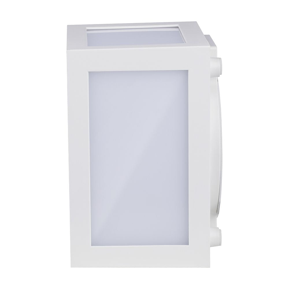 12W Lampa ścienna LED / Barwa:3000K / Obudowa: Biała
