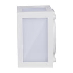 12W Lampa ścienna LED / Barwa:4000K / Obudowa: Biała