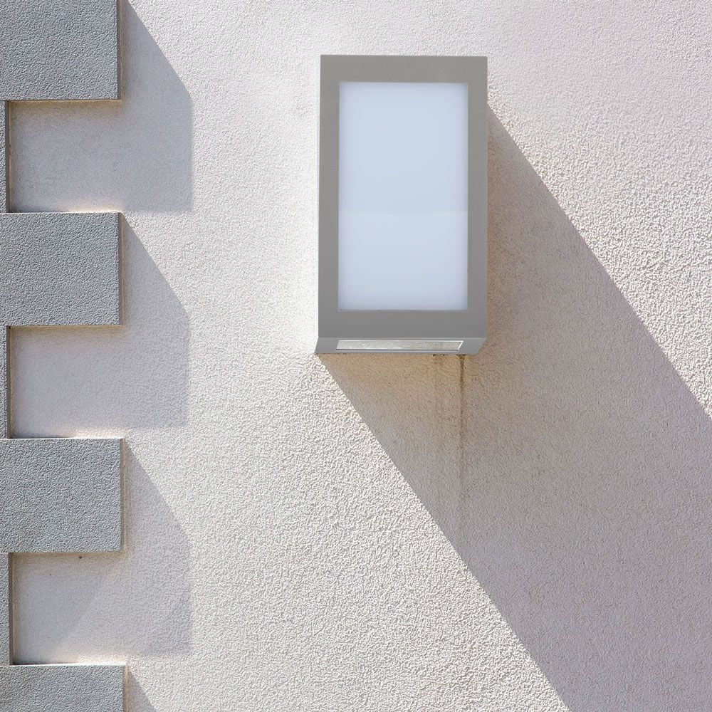 12W Lampa ścienna LED / Barwa:3000K / Obudowa: Szara