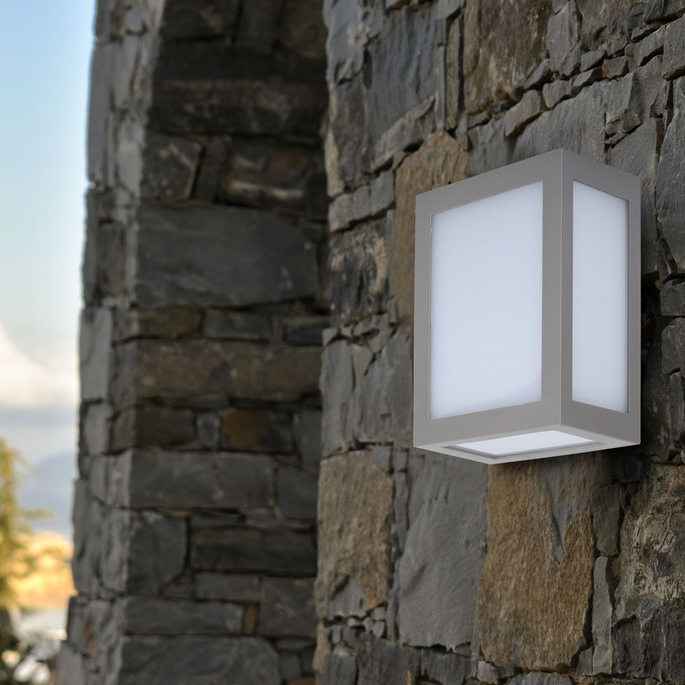 12W Lampa ścienna LED / Barwa:4000K / Obudowa: Szara