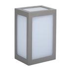 12W Lampa ścienna LED / Barwa:4000K / Obudowa: Szara