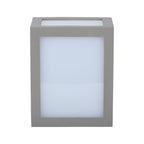 12W Lampa ścienna LED / Barwa:3000K / Obudowa: Szara