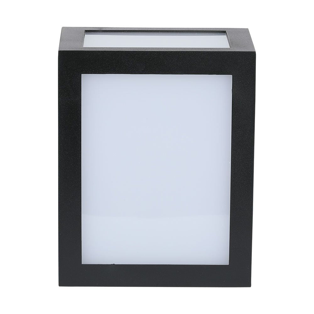 12W Lampa ścienna LED / Barwa: 3000K / Obudowa: Czarna
