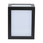12W Lampa ścienna LED / Barwa: 3000K / Obudowa: Czarna