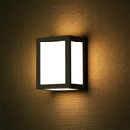 12W Lampa ścienna LED / Barwa:6400K / Obudowa: Czarna