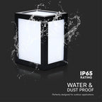 12W Lampa ścienna LED / Barwa:6400K / Obudowa: Czarna