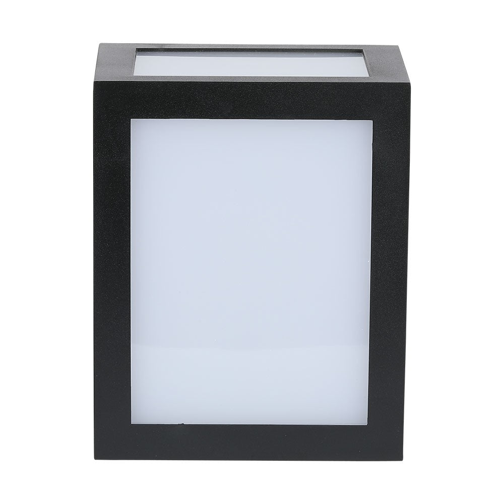 12W Lampa ścienna LED / Barwa:6400K / Obudowa: Czarna