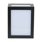 12W Lampa ścienna LED / Barwa:6400K / Obudowa: Czarna