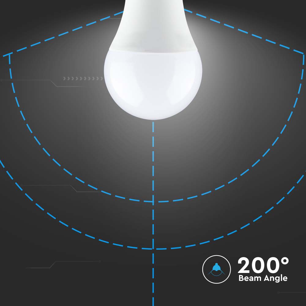 9W A60 Żarówka LED / Chip SAMSUNG / Barwa:3000K / Ściemniana / Trzonek:B22