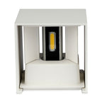 11W Kinkiet kwadratowy LED / CHIP BRIDGELUX / Barwa:3000K / Biały