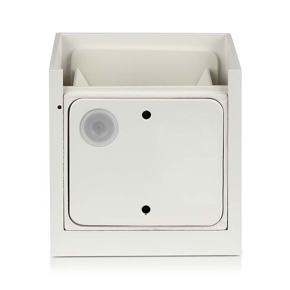 11W Kinkiet kwadratowy LED / CHIP BRIDGELUX / Barwa:4000K / Biały