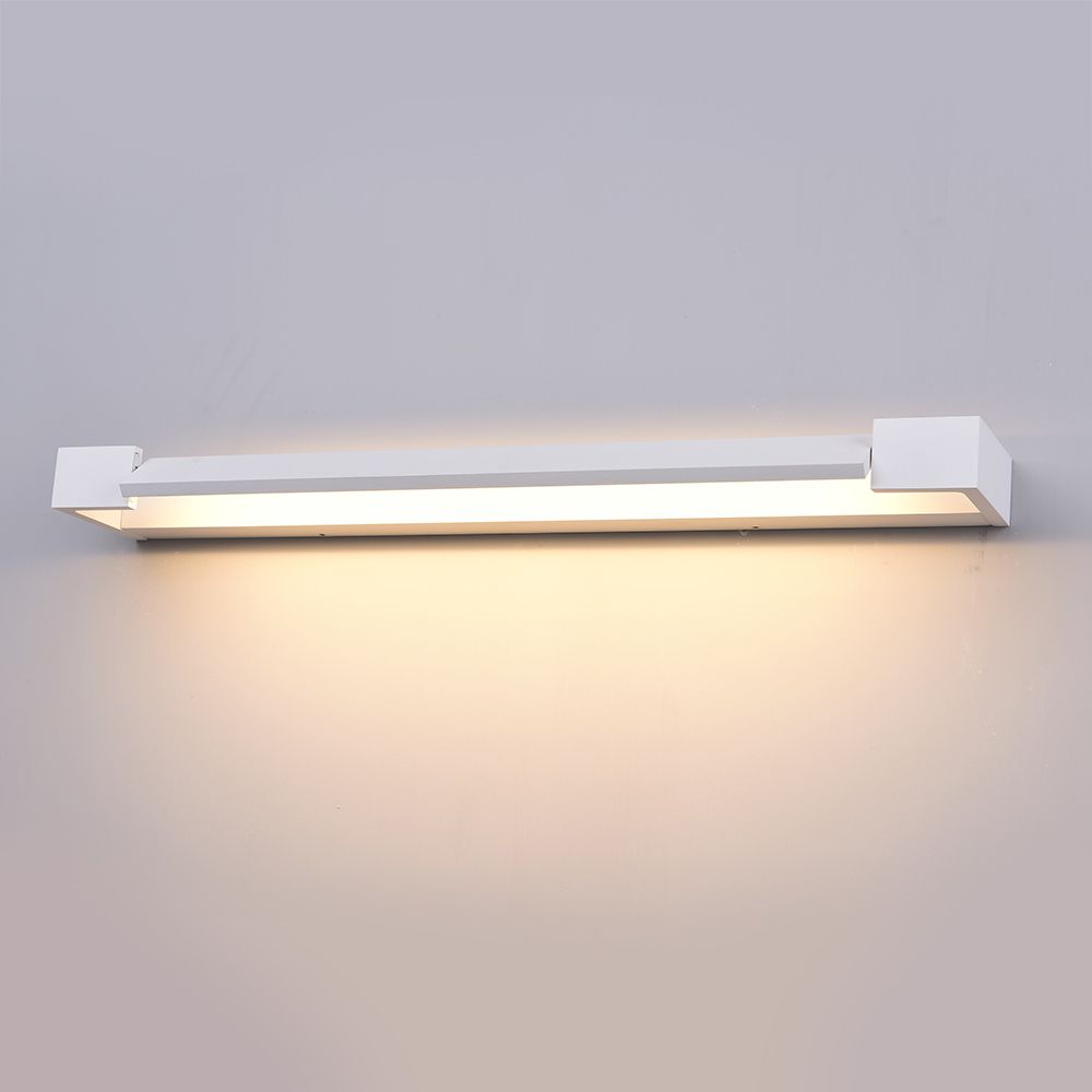 16W Lampa nad lustro / Barwa:3000K / IP44 / Biały