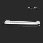 18W Lampa nad lustro / Barwa:4000K / IP44 / Biały
