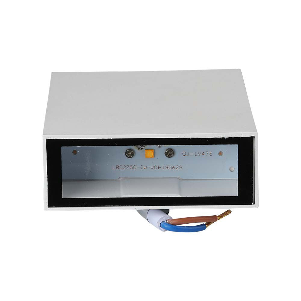 4W Lampa ścienna LED / Barwa:3000K / Obudowa: Biały