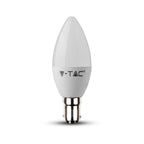 5.5W C35 Żarówka LED / Chip SAMSUNG / Barwa:3000K / Ściemniana / Trzonek:B15