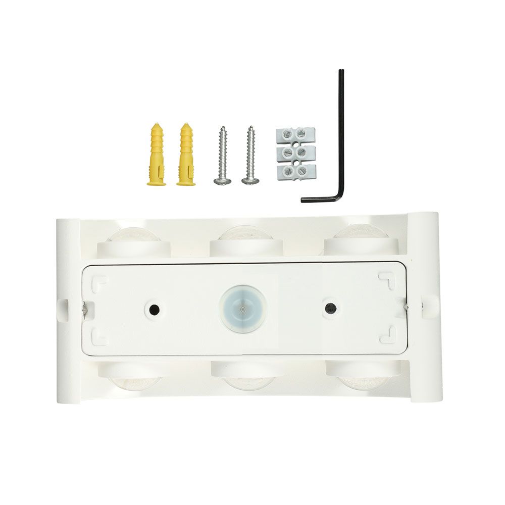 5W Lampa ścienna LED / Barwa:3000K / IP65 / Obudowa: Piaskowy