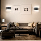 5W Lampa ścienna LED / Barwa:4000K / IP65 / Obudowa: Czarny