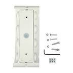 7W Lampa ścienna LED / Barwa:4000K / IP65 / Obudowa: Biała