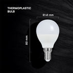 6.5W P45 Żarówka LED / Chip CREE / Barwa:4000K / Trzonek:E14 / 6 Lat gwarancji