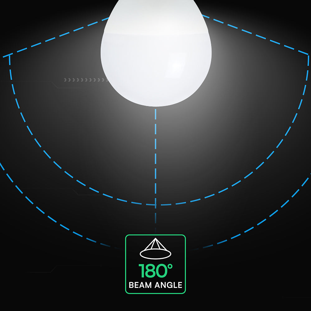6.5W P45 Żarówka LED / Chip CREE / Barwa:6500K / Trzonek:E14 / 6 Lat gwarancji