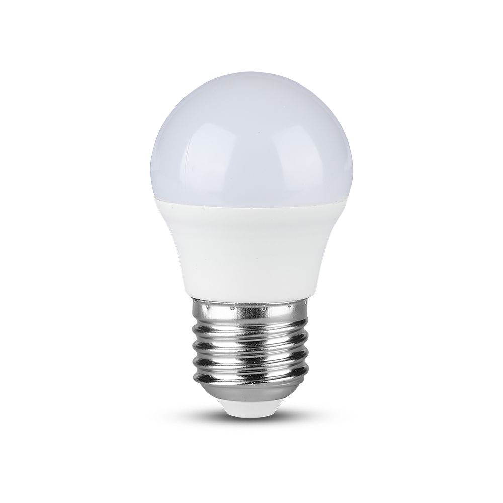 6.5W G45 Żarówka LED / Chip SAMSUNG / Barwa:4000K / Trzonek:E27