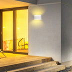 10W Kinkiet / CHIP BRIDGELUX / Barwa:4000K / IP54 / Obudowa: Biała