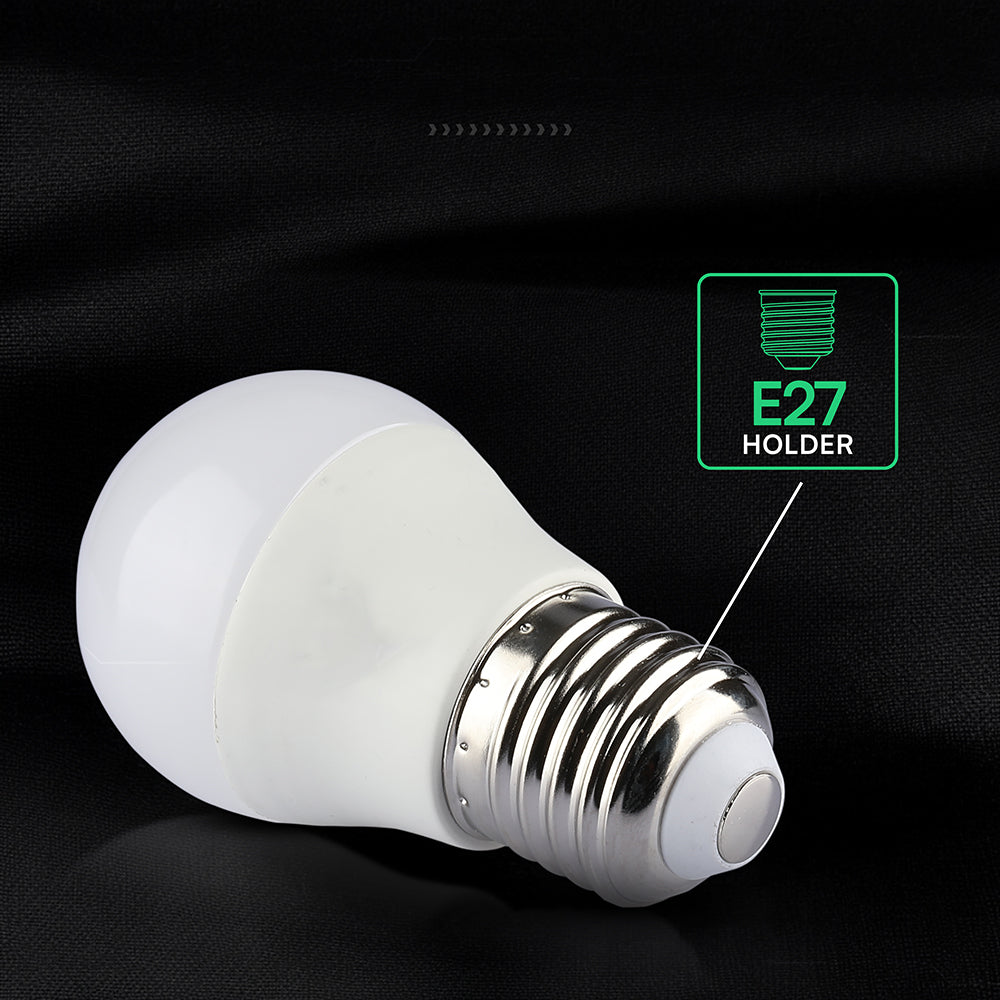 6.5W G45 Żarówka LED / Chip CREE / Barwa:6500K / Trzonek:E27 / 6 Lat gwarancji
