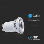 2W GU10 Żarówka LED mini MR11 / Chip SAMSUNG / Barwa:3000K / Trzonek:GU10