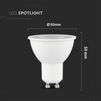 7.5W GU10 Żarówka LED / Chip SAMSUNG / Barwa:4000K / Kąt 110' / Trzonek:GU10