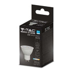 7.5W GU10 Żarówka LED / Chip SAMSUNG / Barwa:6500K / Kąt 38' / Trzonek:GU10