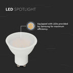 10W GU10 Żarówka LED / Chip SAMSUNG / Barwa:3000K / Trzonek:GU10