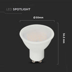 10W GU10 Żarówka LED / Chip SAMSUNG / Barwa:4000K / Trzonek:GU10