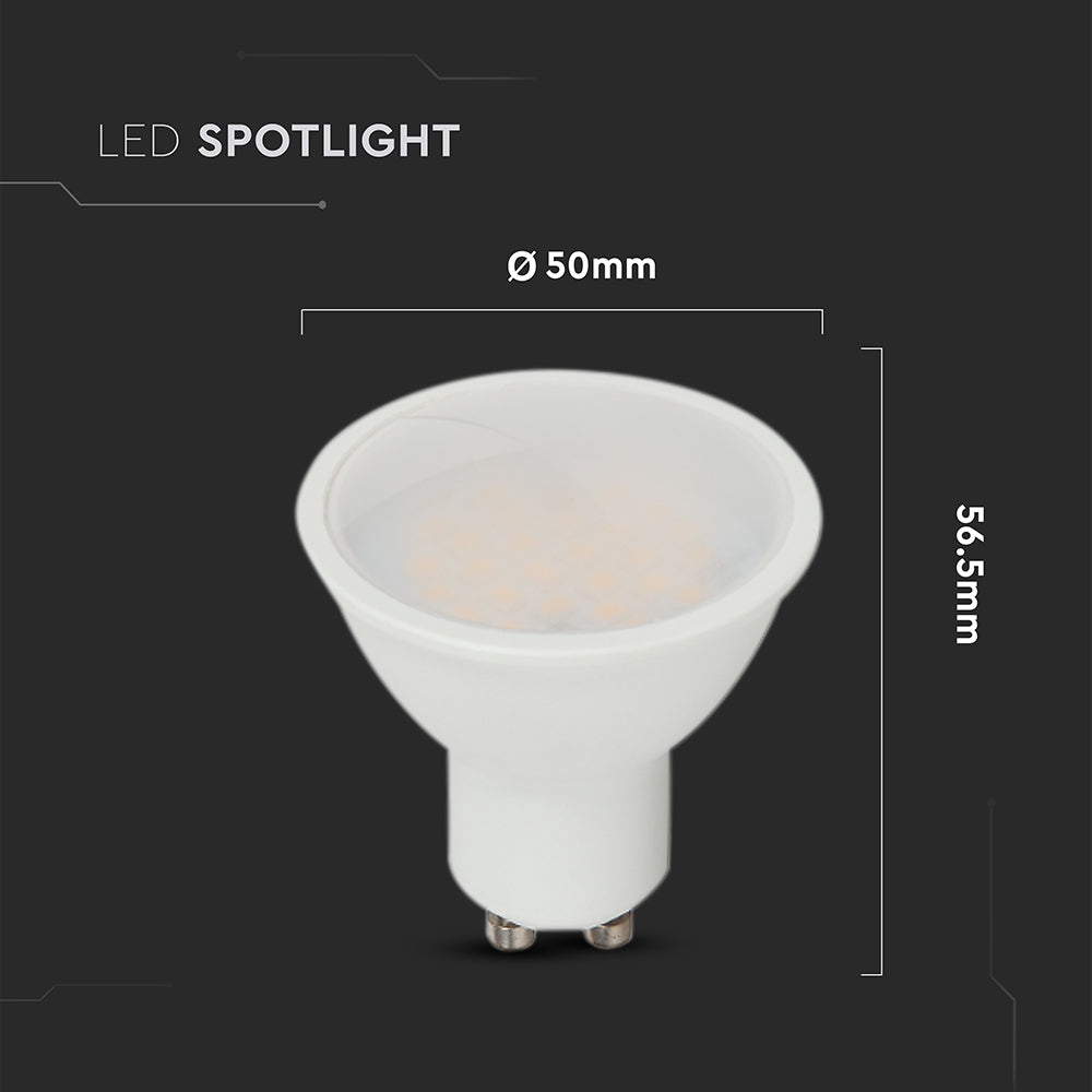 10W GU10 Żarówka LED / Chip CREE / Barwa:4000K / Trzonek:GU10 / 6 Lat gwarancji
