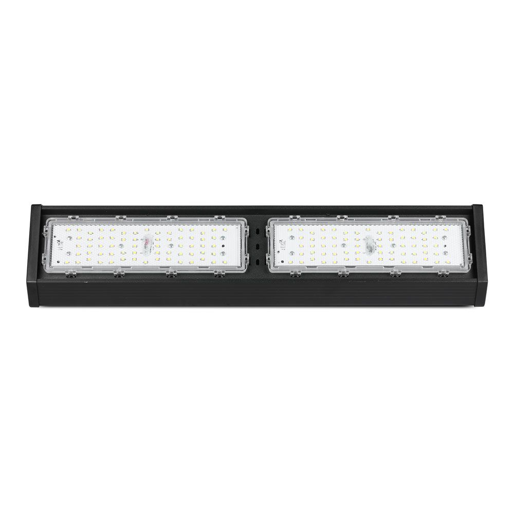 100W Liniowa Oprawa Highbay LED / Chip SAMSUNG / Barwa:4000K / Obudowa: Czarna / Wydajność: 120lm/w / Kąt 120'