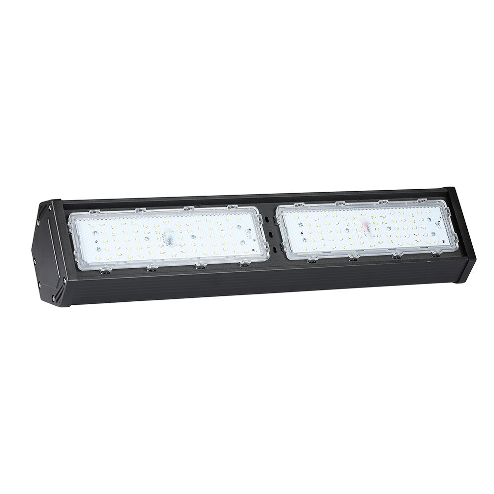 100W Liniowa Oprawa Highbay LED / Chip SAMSUNG / Barwa:6500K / Obudowa: Czarna / Wydajność: 120lm/w / Kąt 120'