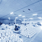 150W Liniowa Oprawa Highbay LED / Chip SAMSUNG / Barwa:4000K / Obudowa: Czarna / Wydajność: 120lm/w / Kąt 120'