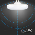 36W F250 Żarówka LED UFO / Chip SAMSUNG / Barwa:6400K / Trzonek:E27
