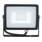 20W Naświetlacz LED SMD / Chip SAMSUNG / Przewód: 1m / Barwa:6400K / Obudowa: Czarna