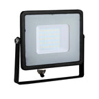 30W Naświetlacz LED SMD / Chip SAMSUNG / Przewód: 1m / Barwa:6500K / Obudowa: Czarna