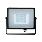 30W Naświetlacz LED SMD / Chip SAMSUNG / Przewód: 1m / Barwa:6500K / Obudowa: Czarna