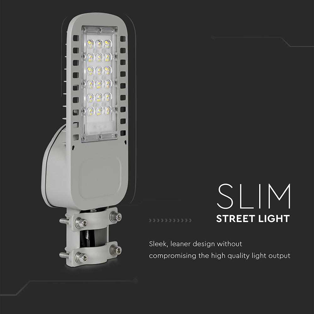 30W Lampa uliczna LED Slim / Chip SAMSUNG / Barwa:6500K / Wydajność: 135lm/w