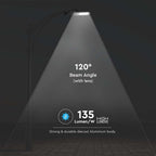 50W Lampa uliczna LED Slim / Chip SAMSUNG / Barwa:4000K / Wydajność: 135lm/w