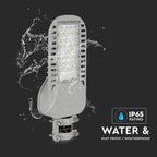 50W Lampa uliczna LED Slim / Chip SAMSUNG / Barwa:6400K / Wydajność: 135lm/w