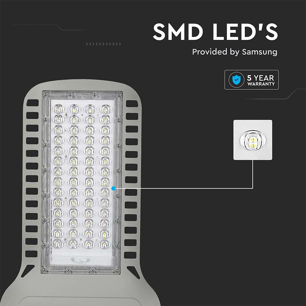100W Lampa uliczna LED Slim / Chip SAMSUNG / Barwa:4000K / Wydajność: 135lm/w