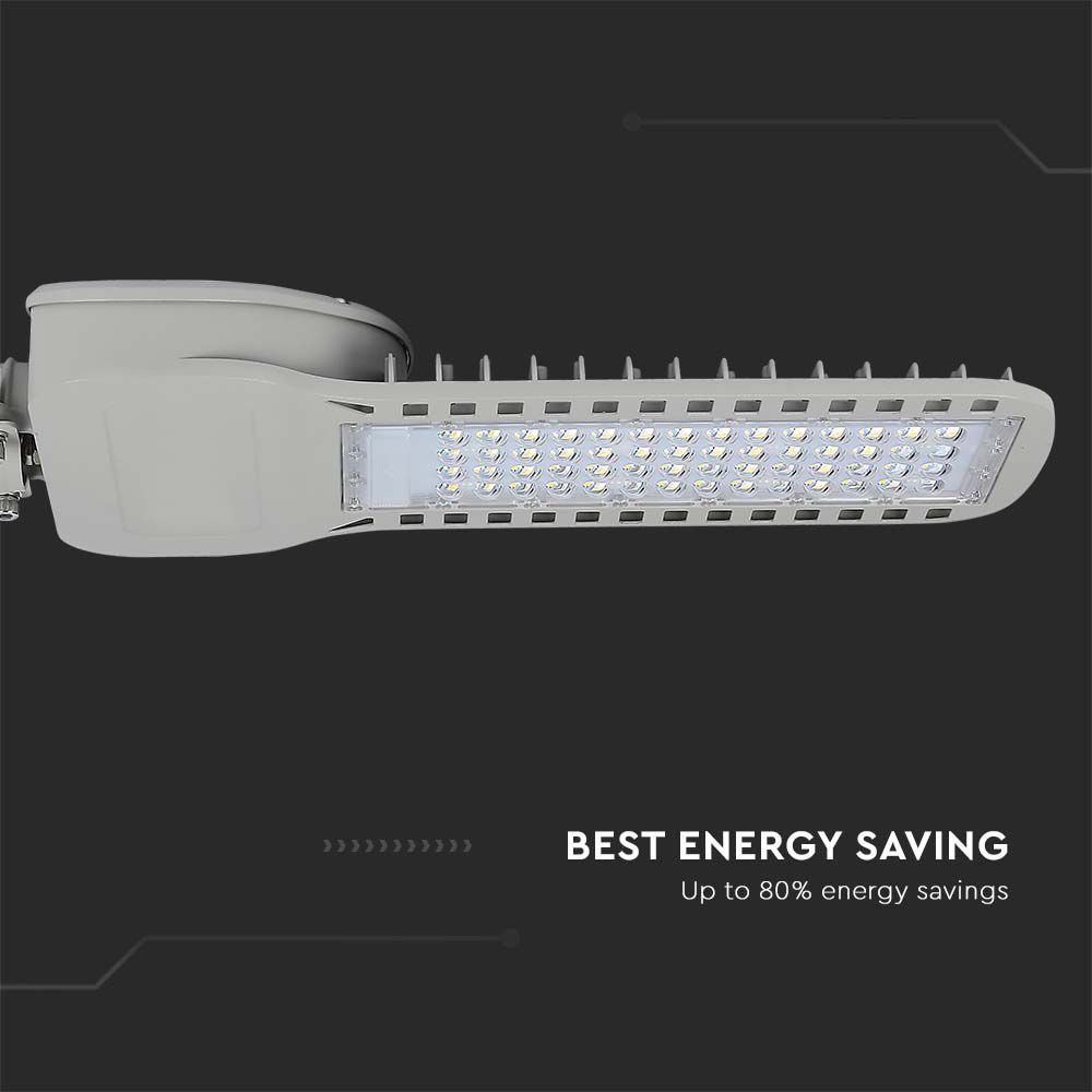 100W Lampa uliczna LED Slim / Chip SAMSUNG / Barwa:6400K / Wydajność: 135lm/w