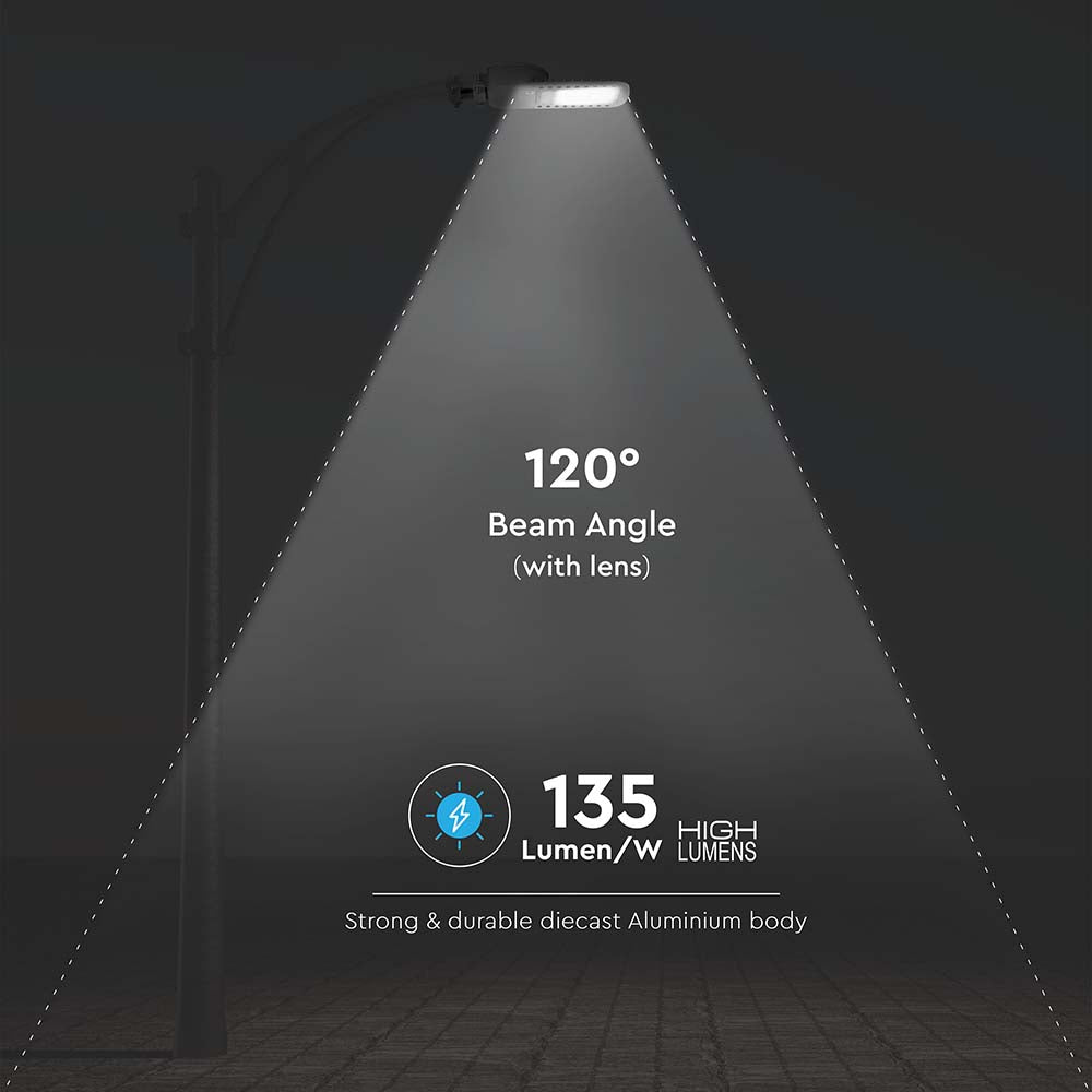 150W Lampa uliczna LED Slim / Chip SAMSUNG / Barwa:4000K / Wydajność: 135lm/w